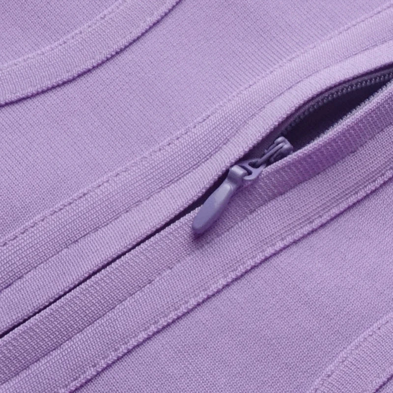 Chic Knee-Length Bandage Dress