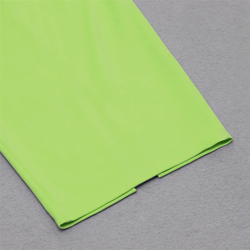 Chic One-Shoulder Bodycon Midi Dress