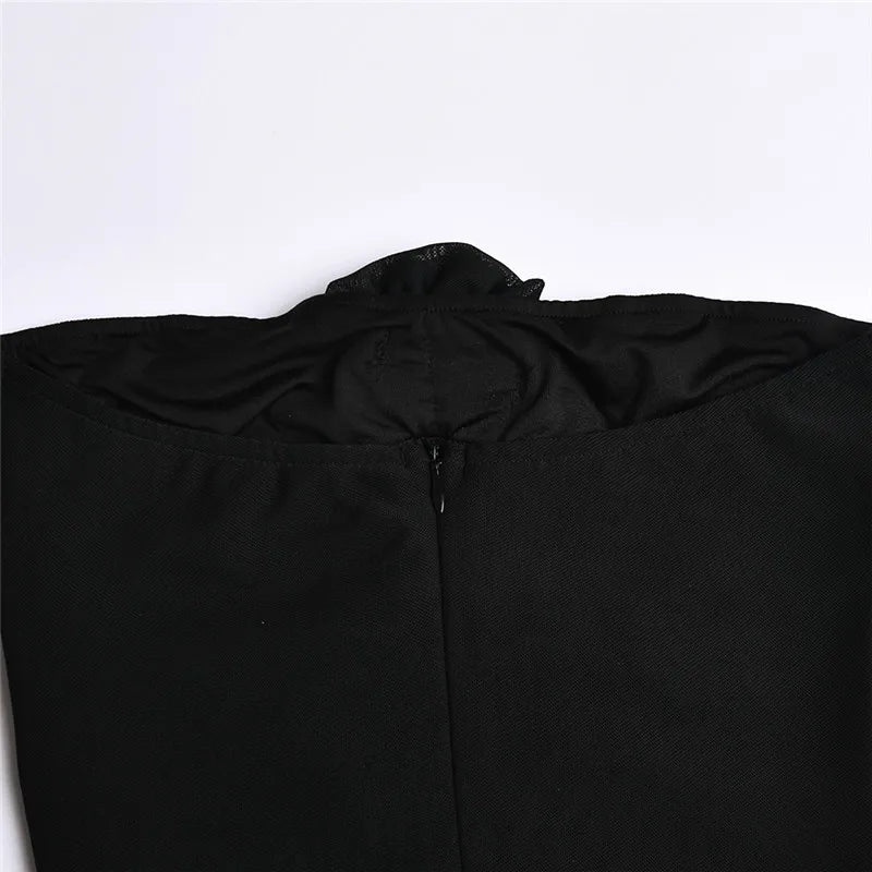 Hollow Out Flower Maxi Dress VestiVogue