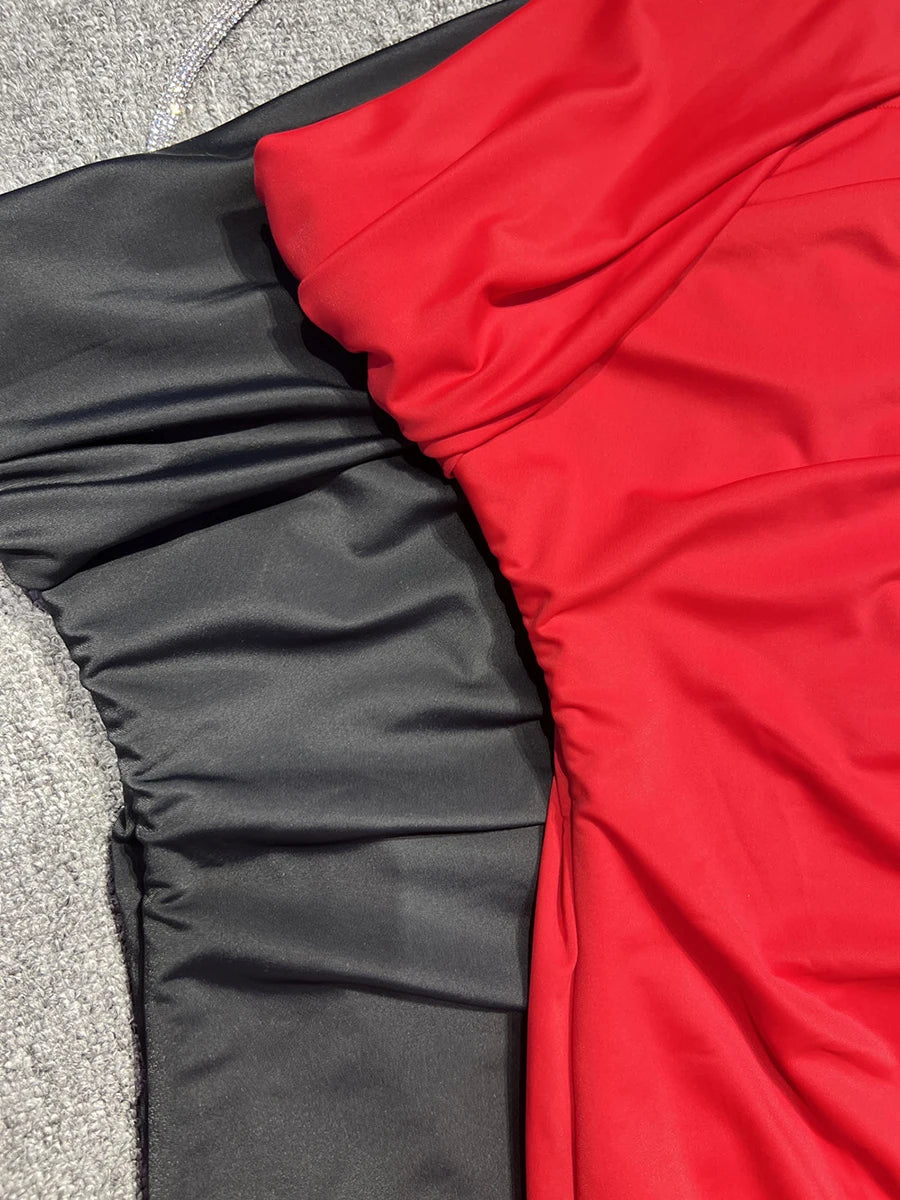 Seductive Off-Shoulder Maxi Dress VestiVogue