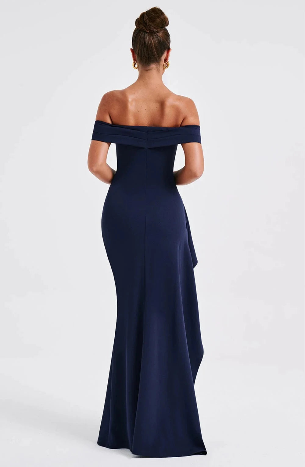 High Split One-Shoulder Dress