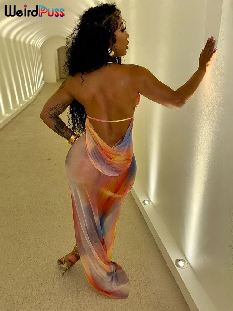 Irregular Ruched Ankle-Length Dress VestiVogue