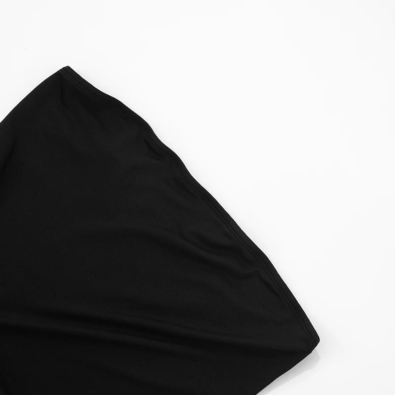 Sleek Strapless Hollow-Out Slim-Fit Summer Dress VestiVogue