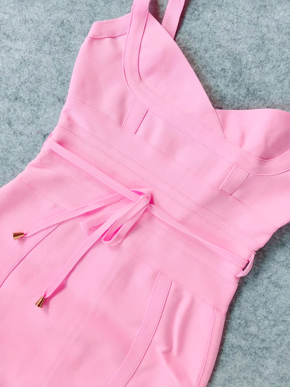 Evening Bandage dress with straps VestiVogue