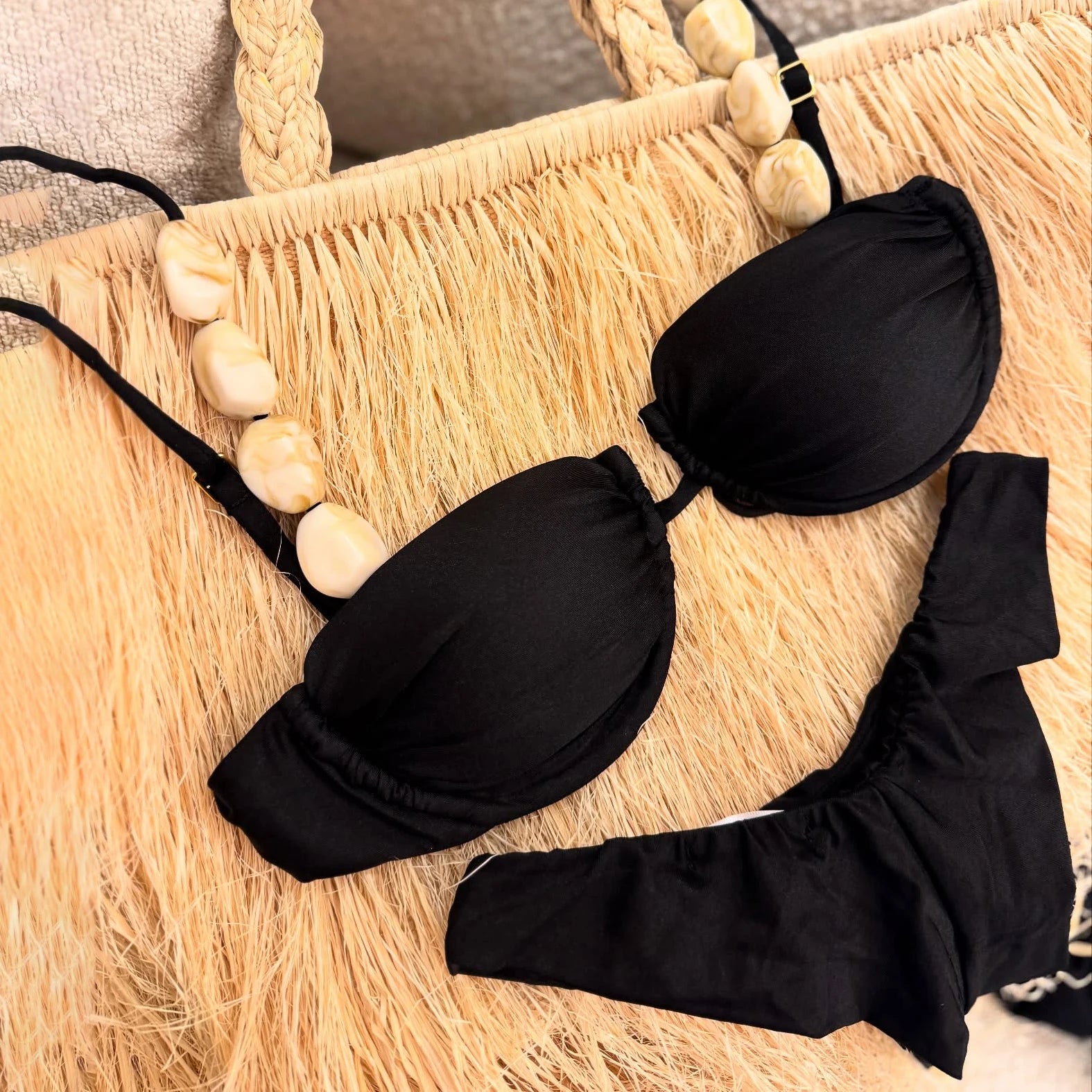 Adjustable Bandeau Push Up Bikini Set VestiVogue bikini3 M