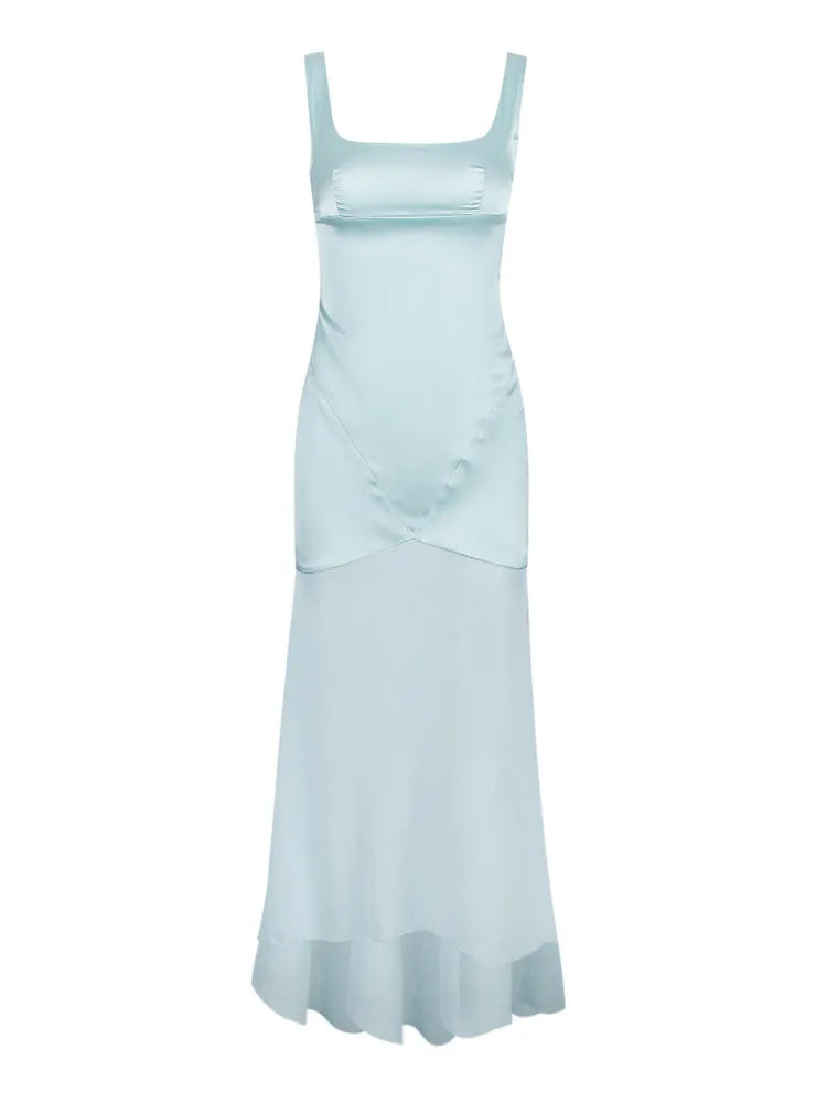 Women's Spring Chiffon Sheath Evening Dress VestiVogue