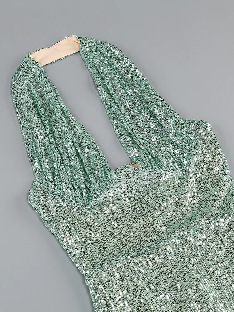 Allure Sequin Maxi Dress