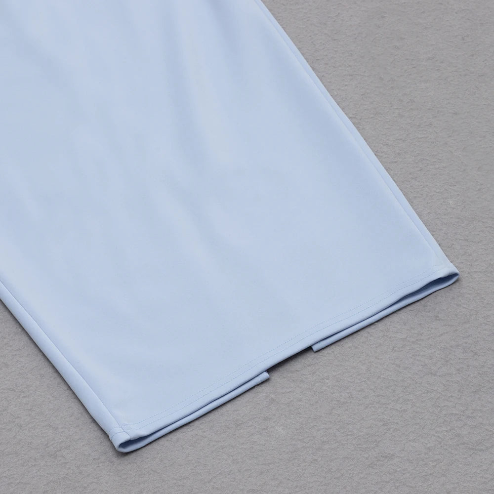 Chic One-Shoulder Bodycon Midi Dress