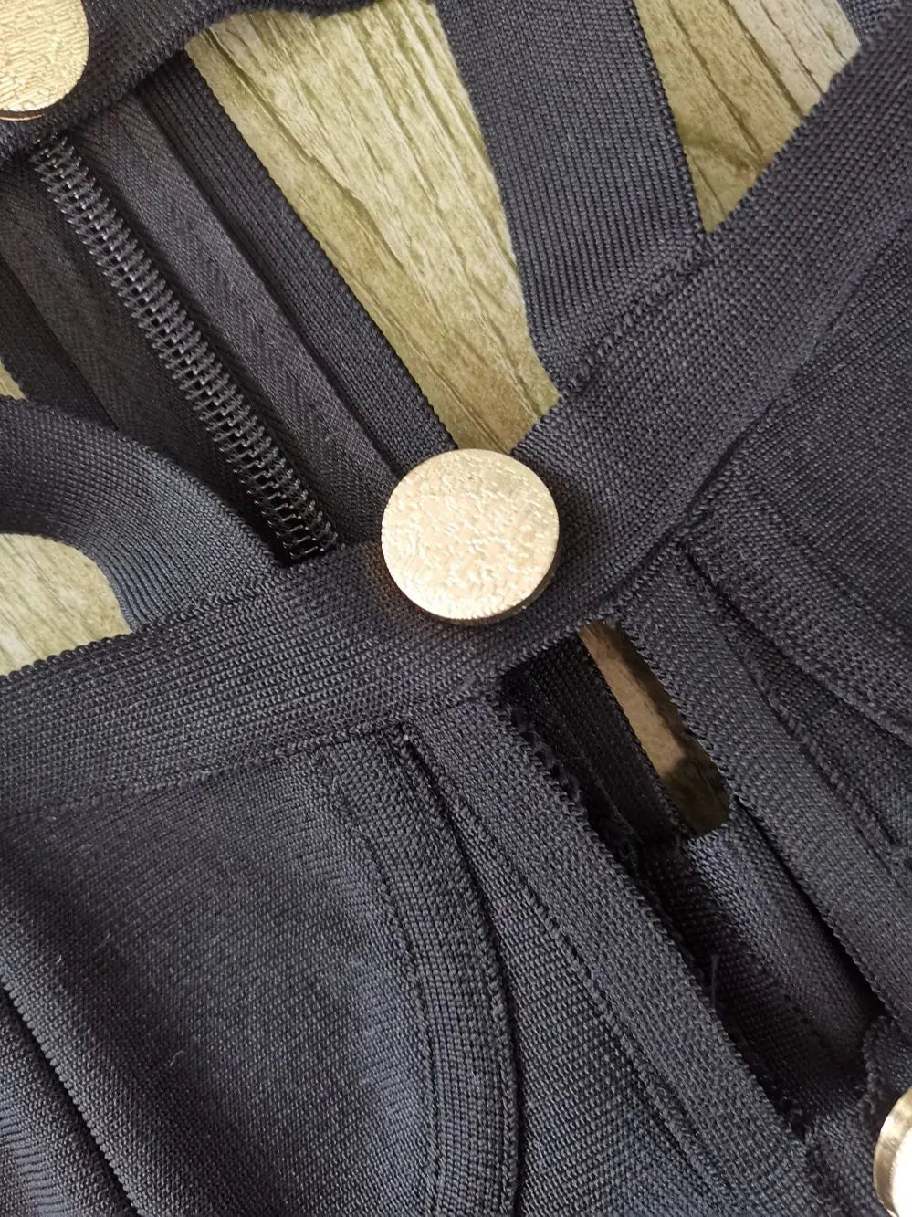 Hollow Cut-Out Bodycon Dress VestiVogue