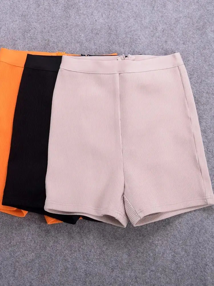 Striped Bandage Pencil Skirt VestiVogue