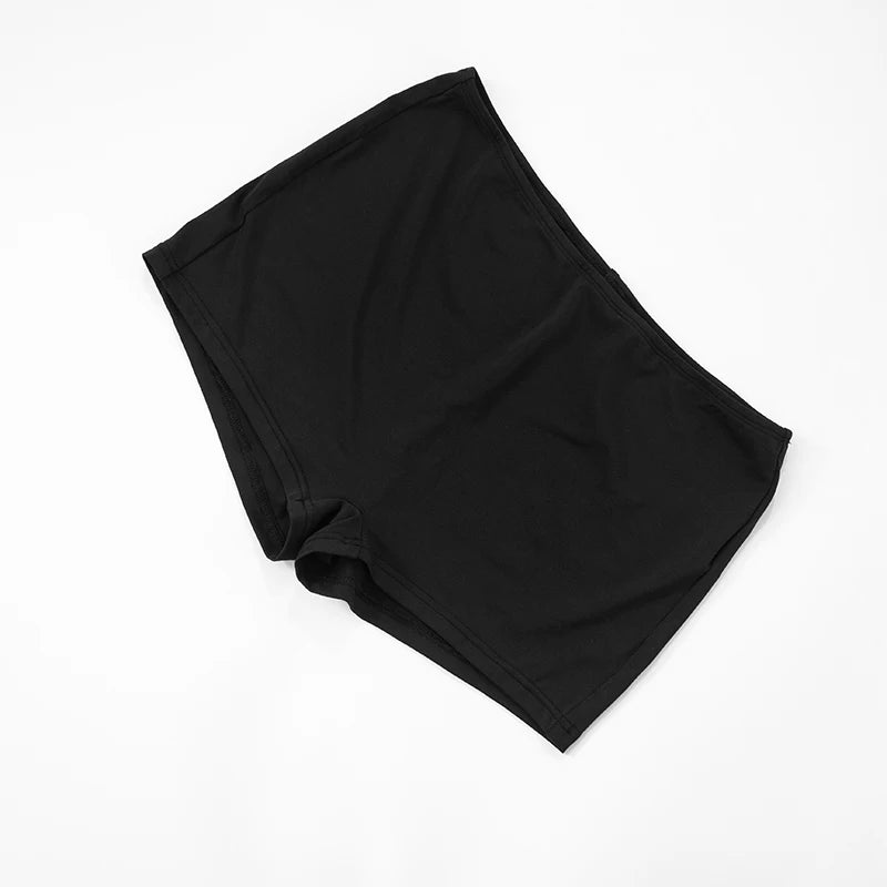 Sleeveless Hollow-Out Bodysuit & Ultra Short Pants Set VestiVogue