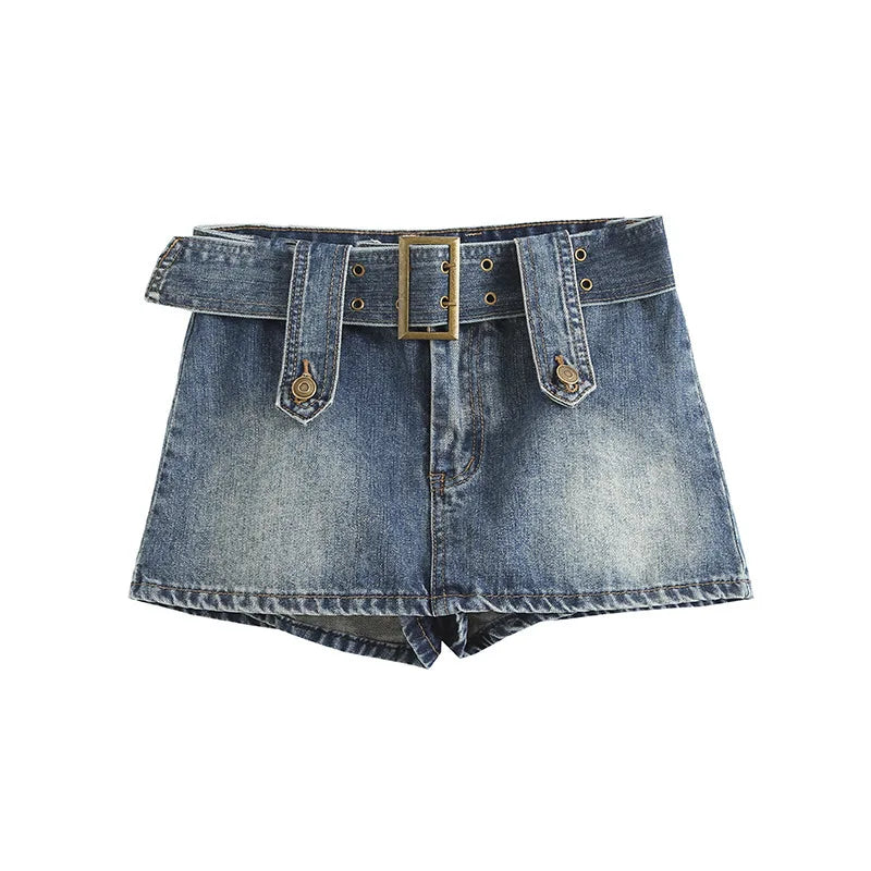 Denim Skort VestiVogue Blue S
