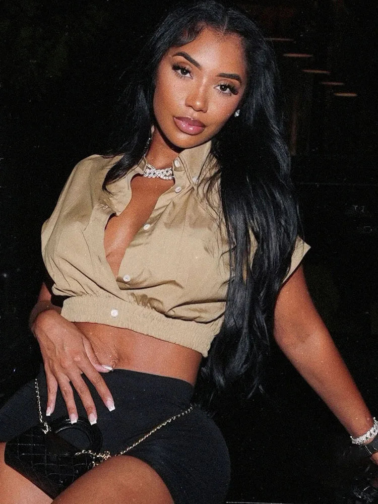 Casual Women’s 2-Piece Tracksuit: Tank Top & Tight Shorts VestiVogue