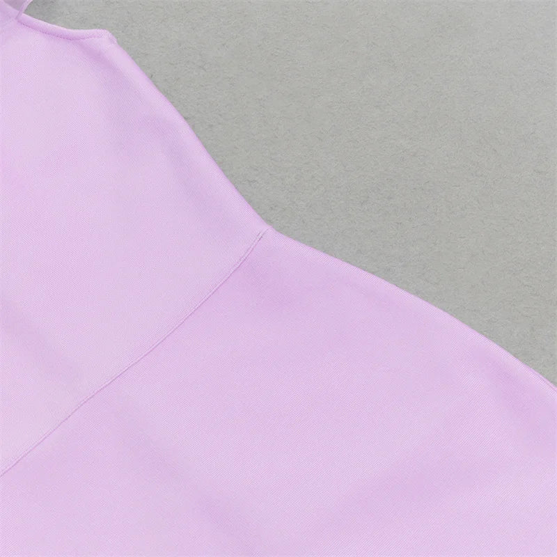 Sassy One-Shoulder Mesh Ruffle Maxi Dress VestiVogue