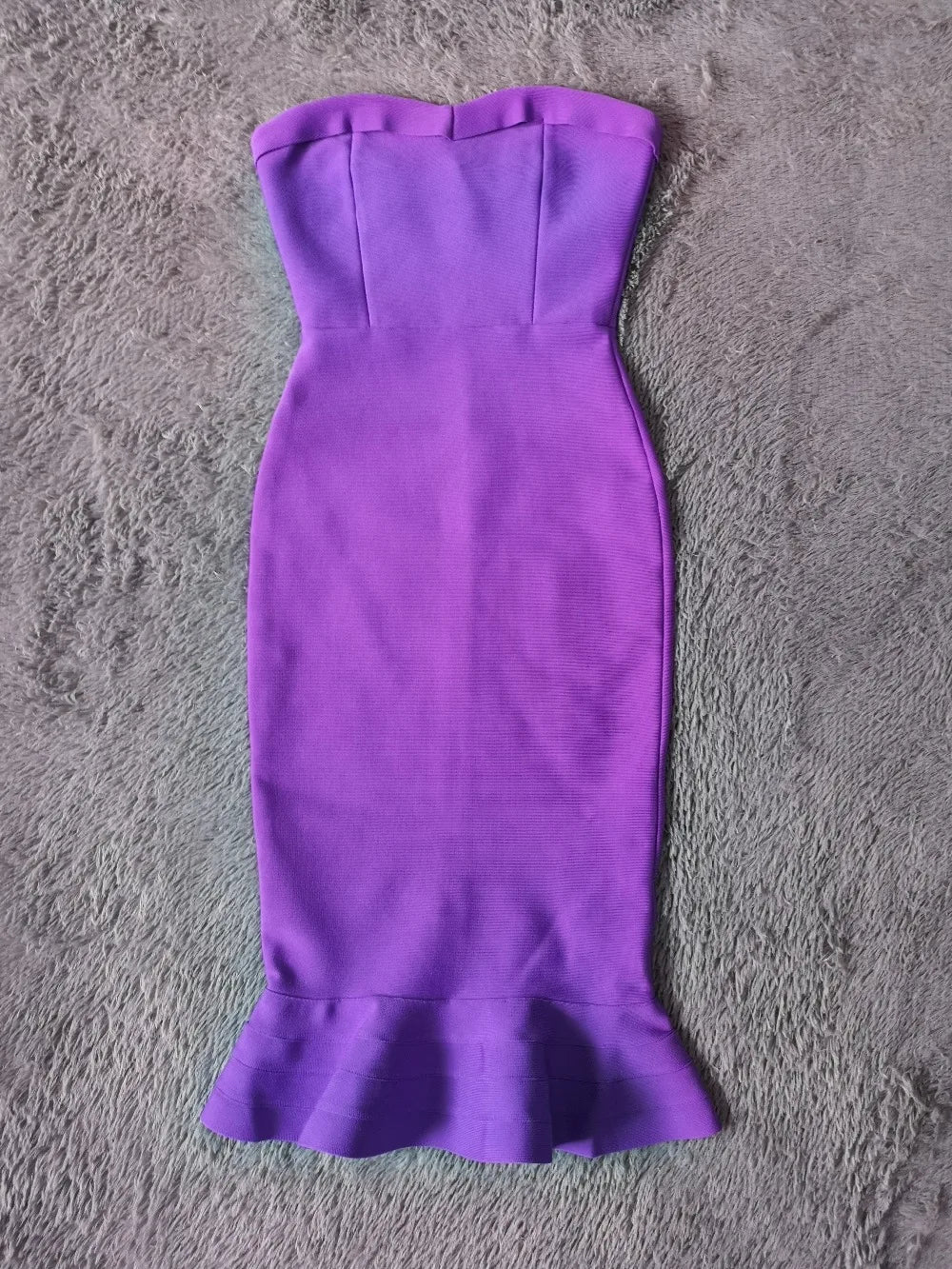 Sexy Strapless Mermaid Bandage Dress VestiVogue