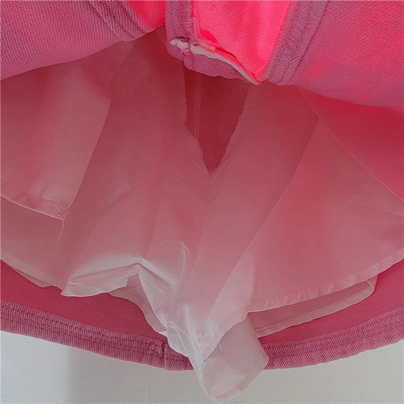 A-Line High Waist Denim Coat with Turn-Down Collar and Full Sleeves