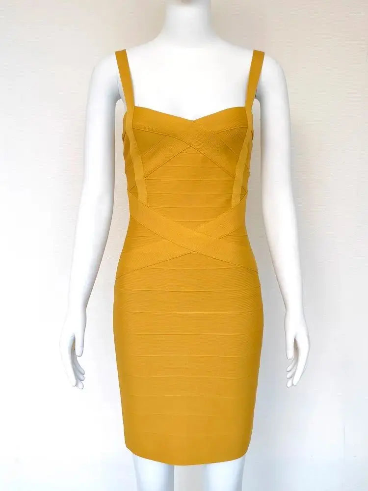 Ginger Mini Bodycon Dress VestiVogue