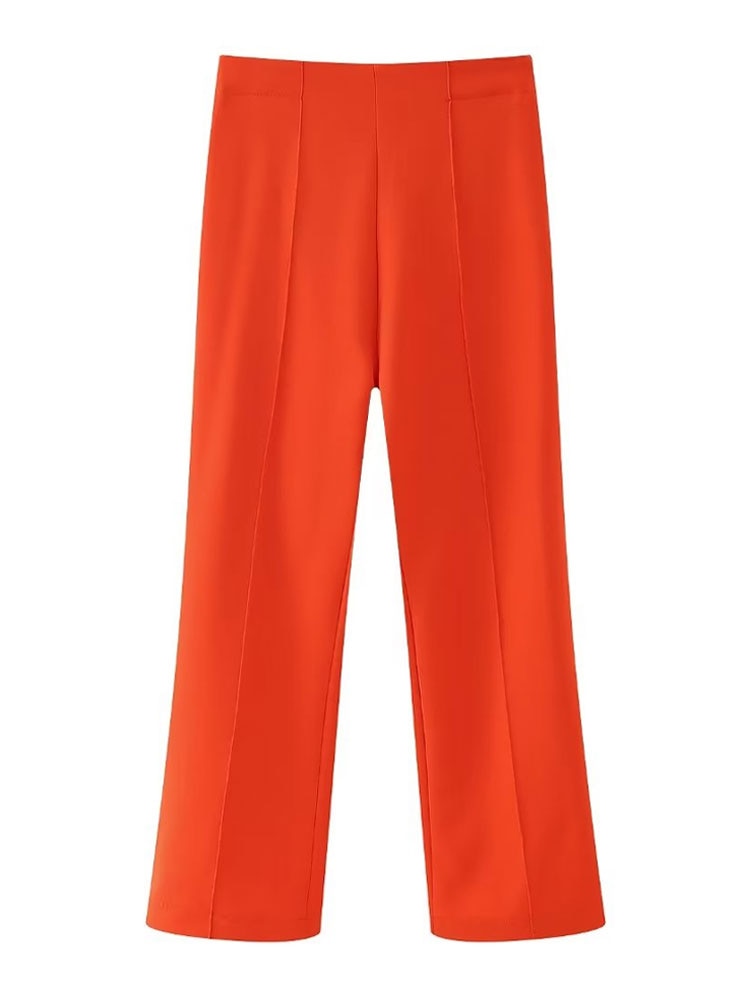 Mix and match Blazer and trousers VestiVogue Orange suit Trousers S