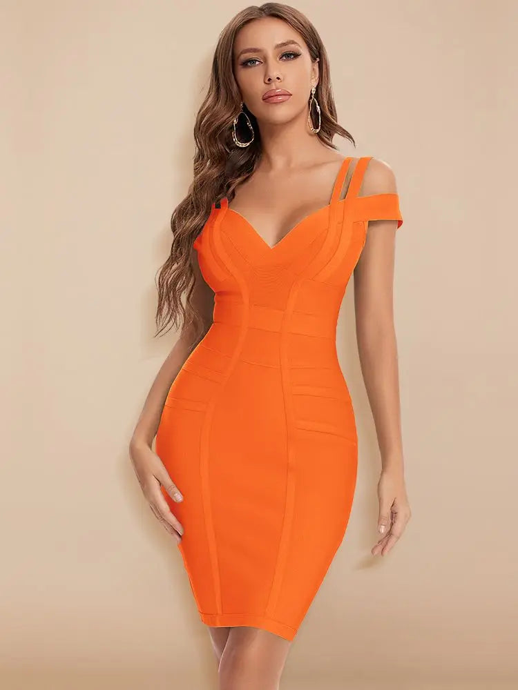 Sexy Plunge V Green Bodycon Dress