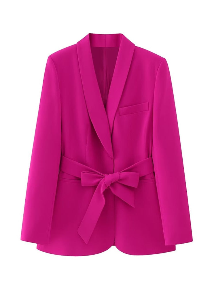 Mix and match Blazer and trousers VestiVogue Pink Blazer XS
