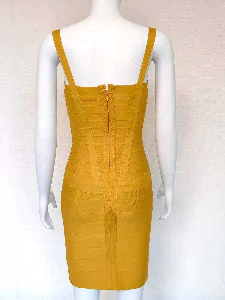 Ginger Mini Bodycon Dress VestiVogue