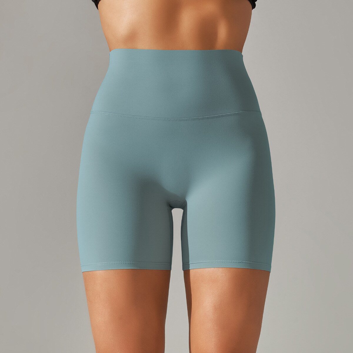 Summer Shorts Chic Gym Wear Mysterious Green XS