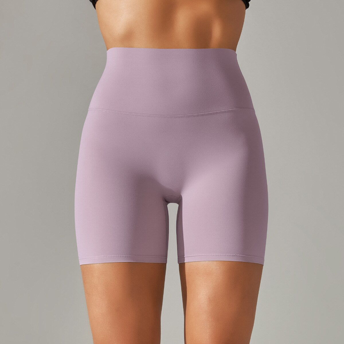 Summer Shorts Chic Gym Wear Pink Purple XS