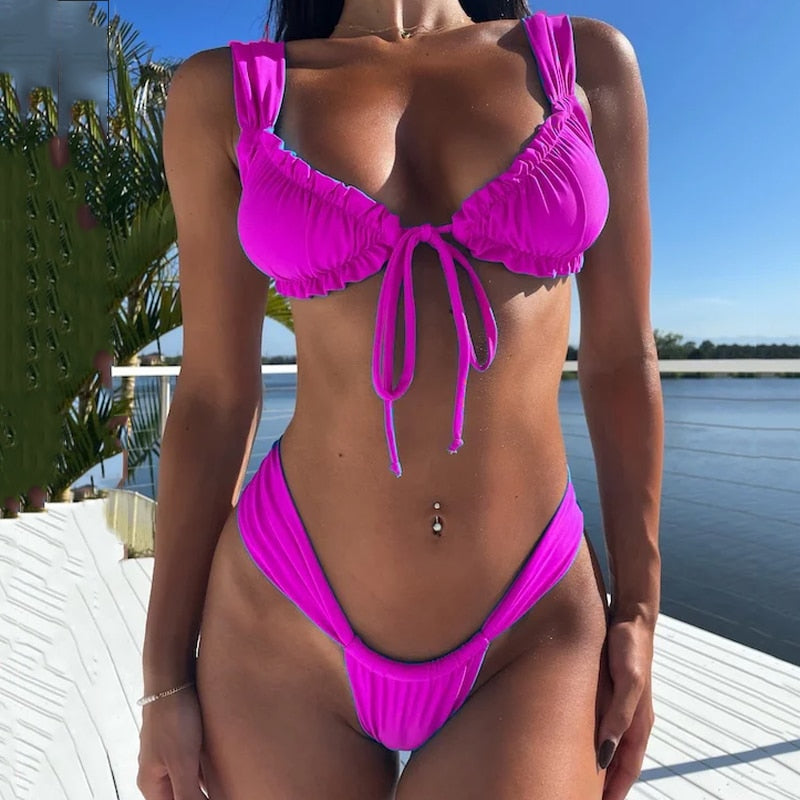 Mermaid's Delight Bikini for women Chic Gym Wear  