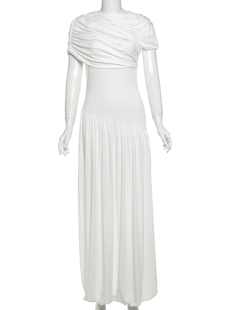 Ruched Bodycon Summer Dress VestiVogue