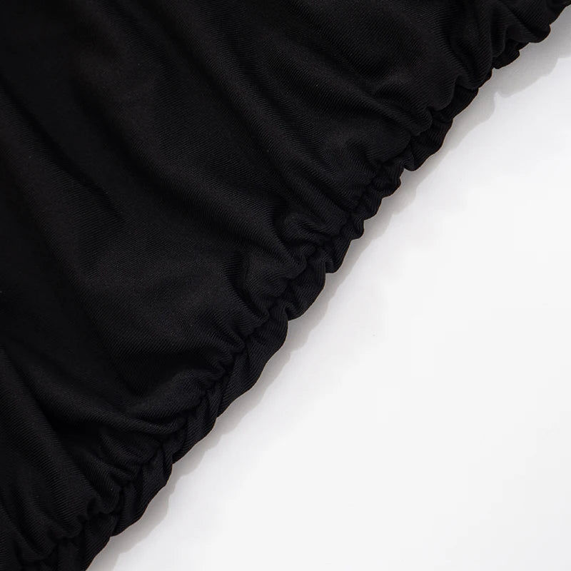 Metallic-Accent Strapless Bodycon Dress VestiVogue