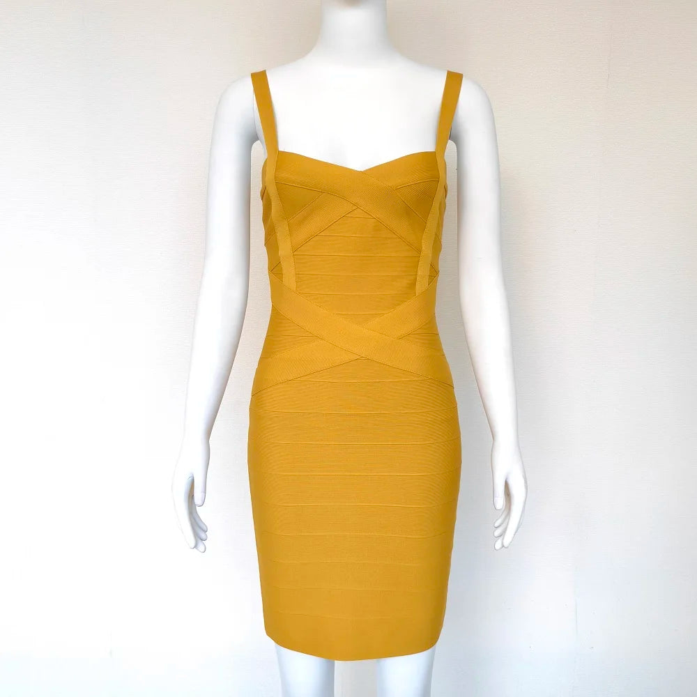 Ginger Mini Bodycon Dress VestiVogue