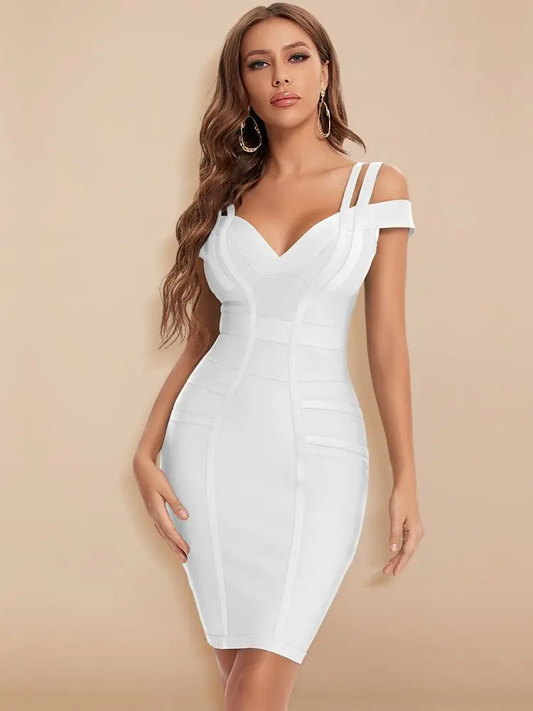 Sexy Plunge V Green Bodycon Dress