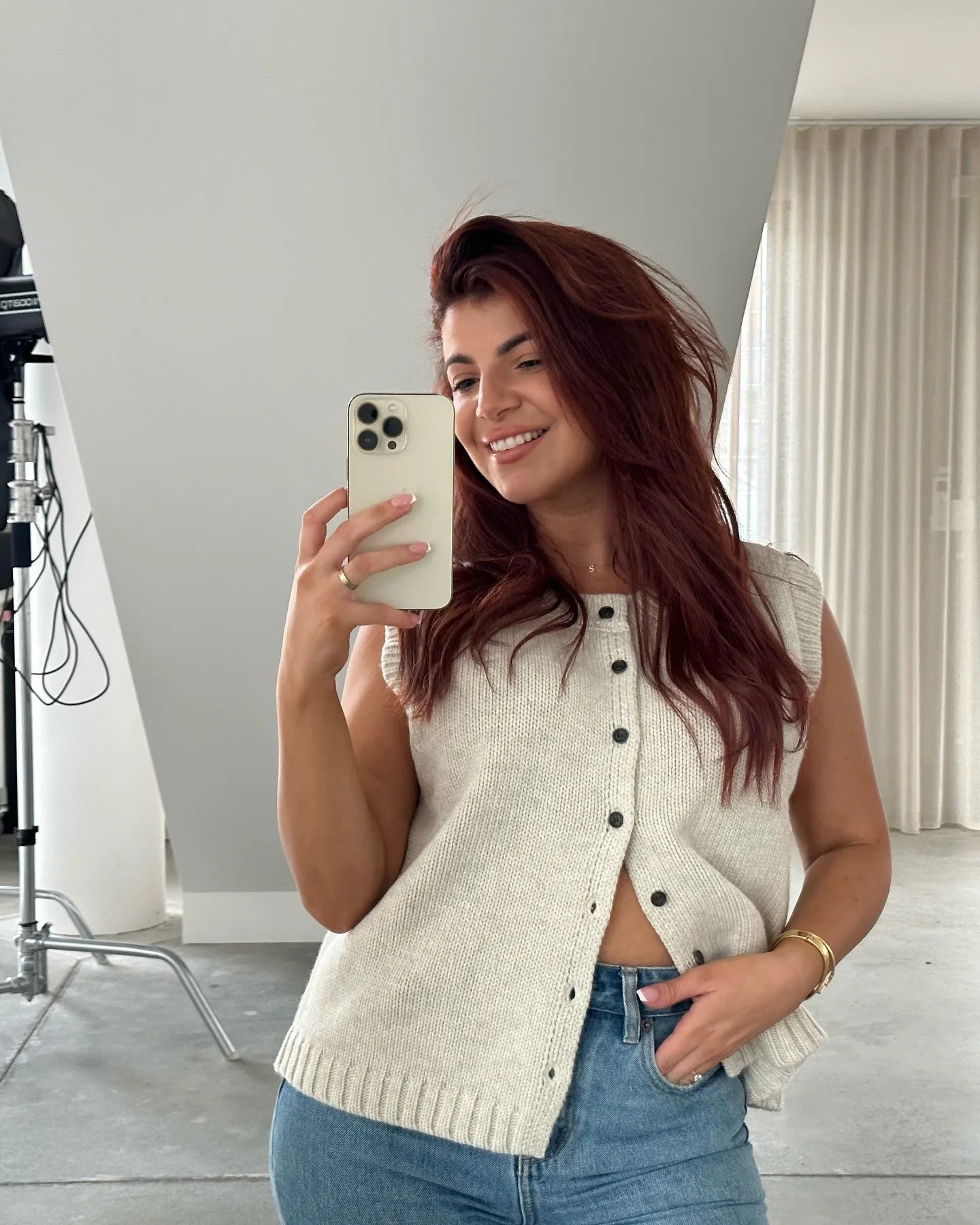 Autumn Knitted Sleeveless Vest Top VestiVogue