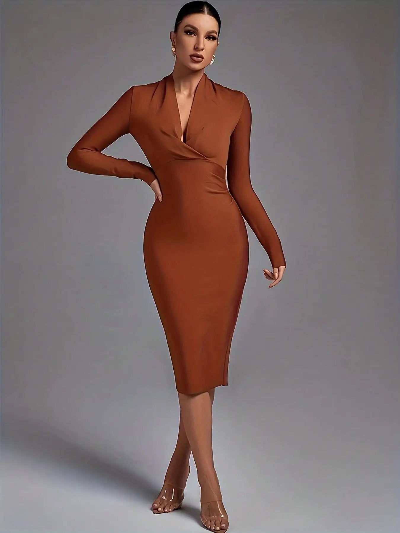 Sexy Bodycon Bandage Dress VestiVogue