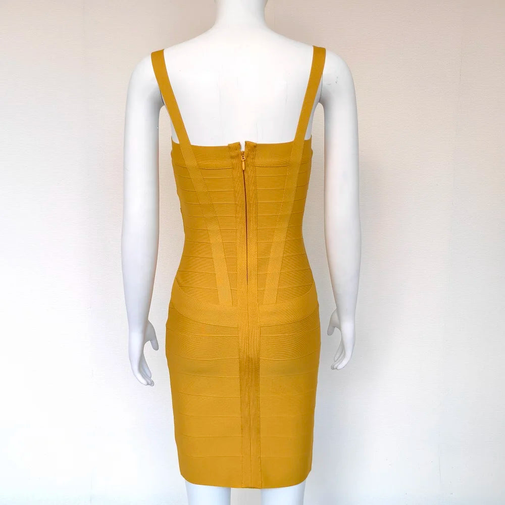 Ginger Mini Bodycon Dress VestiVogue