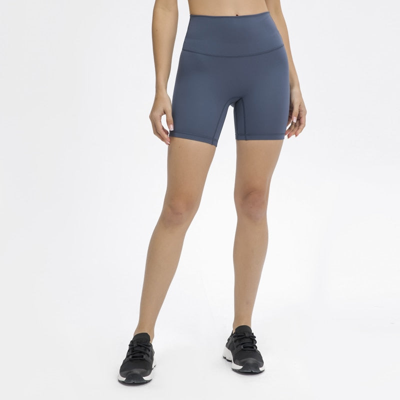 SpeedSwift Bike Shorts Chic Gym Wear Lilac Grey XS