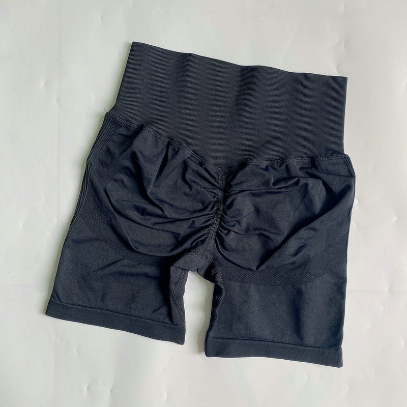 High-Rise Shorts Chic Gym Wear  